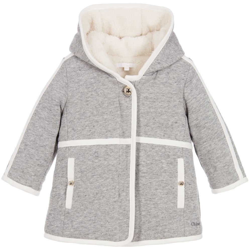 grey baby coat