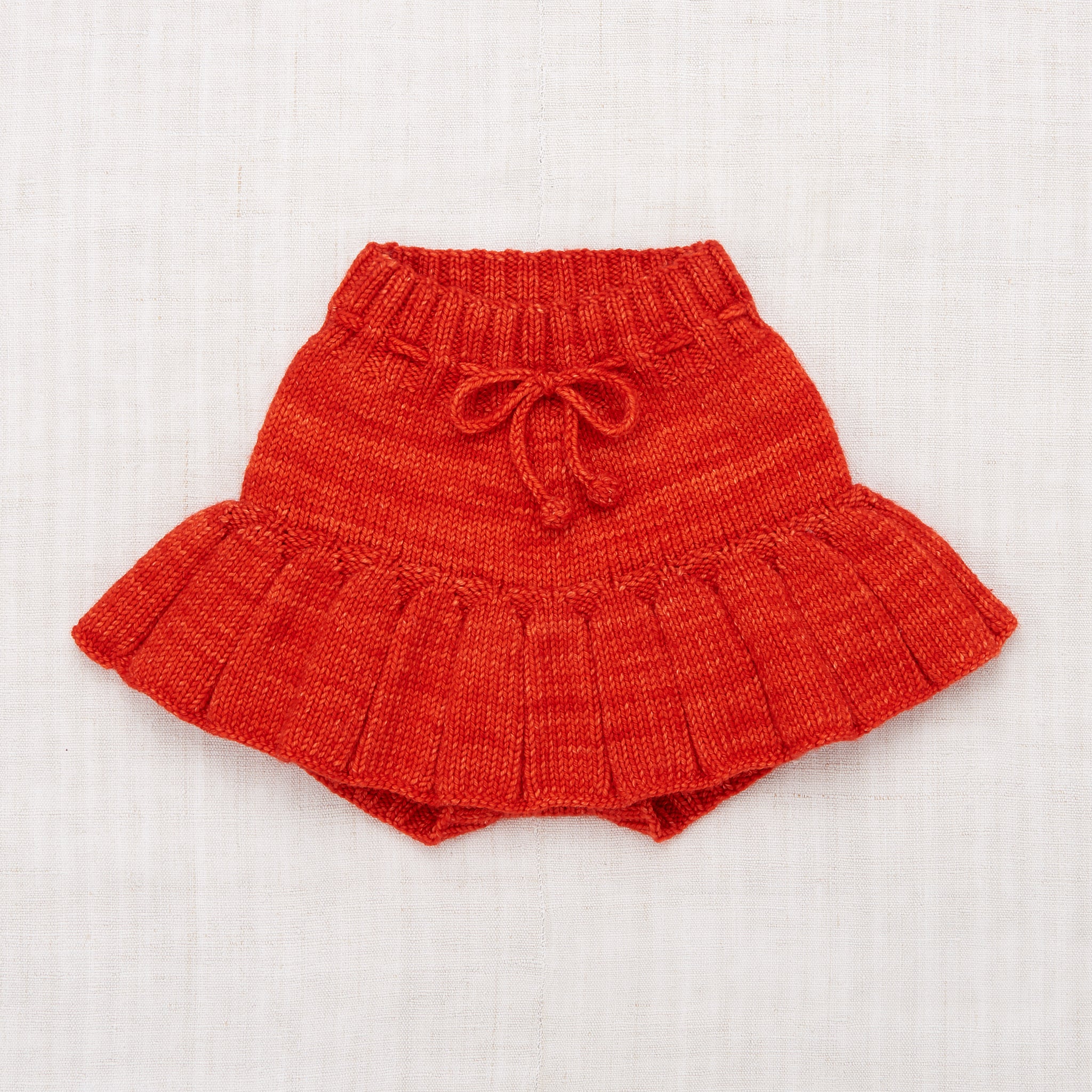 Misha and Puff Skating Pond Skirt - Red Flame