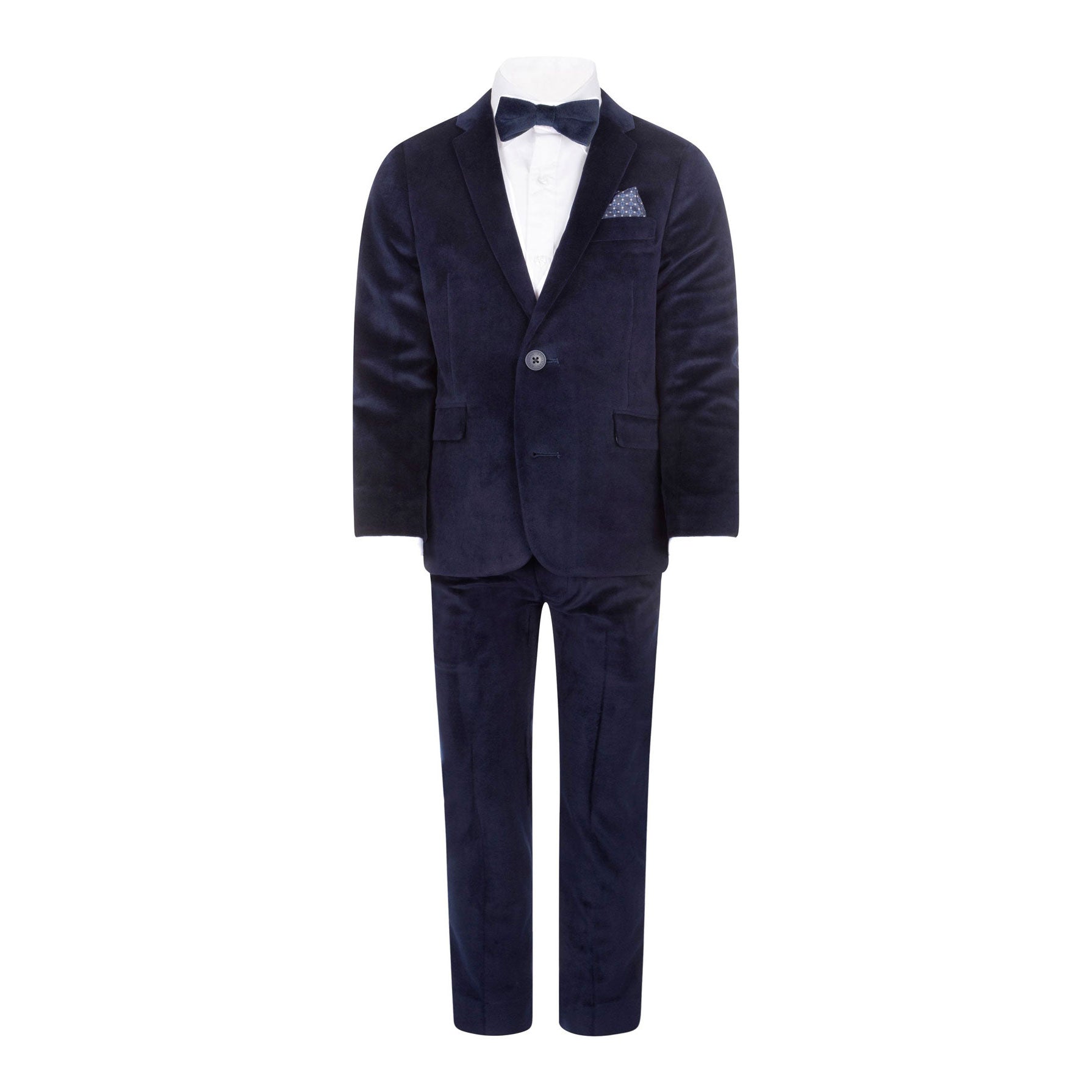 Appaman Peacoat Velvet 2 Piece Mod Suit