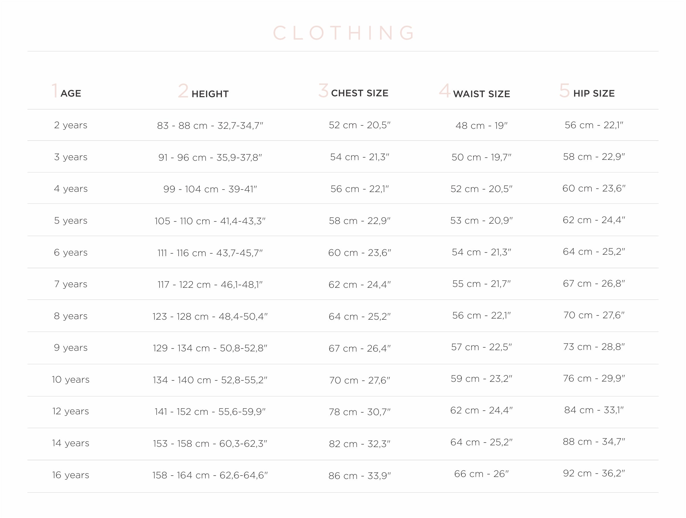 Marni Dress Size Chart