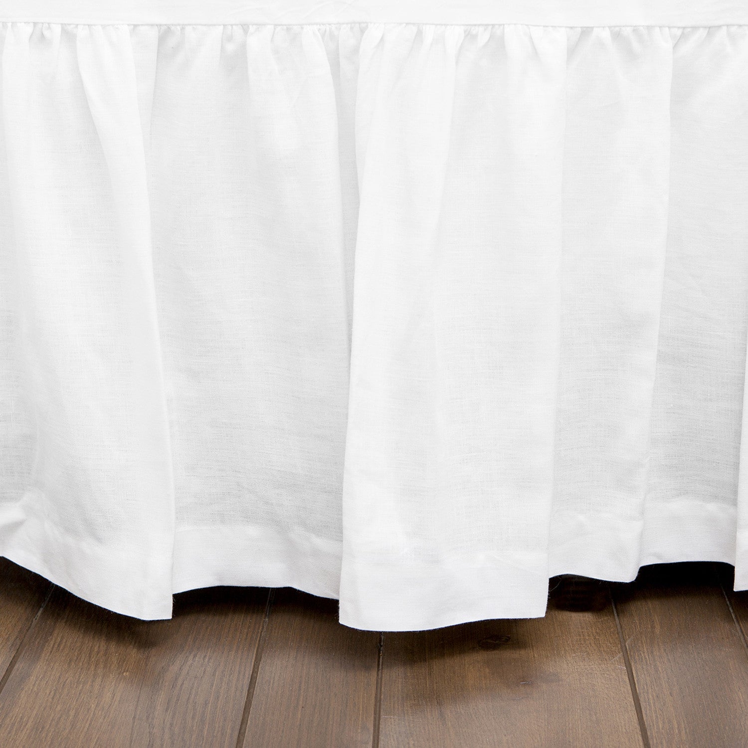 White Crib Skirt Petite Vigogne