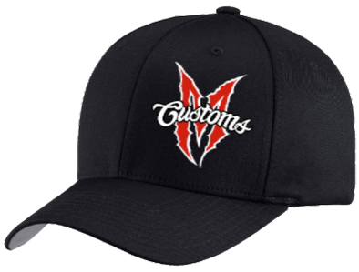 FLEXFIT MARTIN BROS HAT (BLACK) – MARTIN BROS CUSTOMS