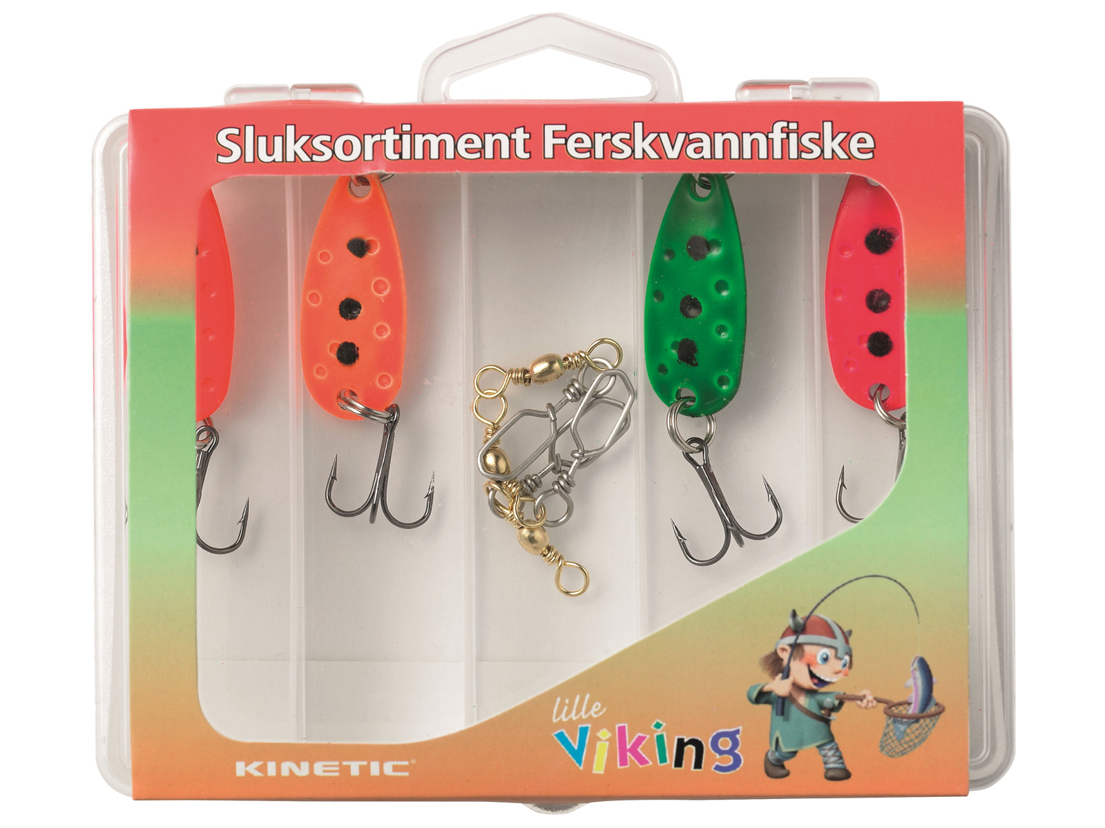 Kinetic Little Viking Go Fishing Lure Box for Kids - Children's