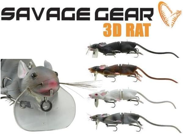 Savage Gear 3D Rat - Grey - 1 oz