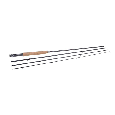 Shakespeare Firebird 2-Piece Spin Combo Rod and Reel - Black/Red