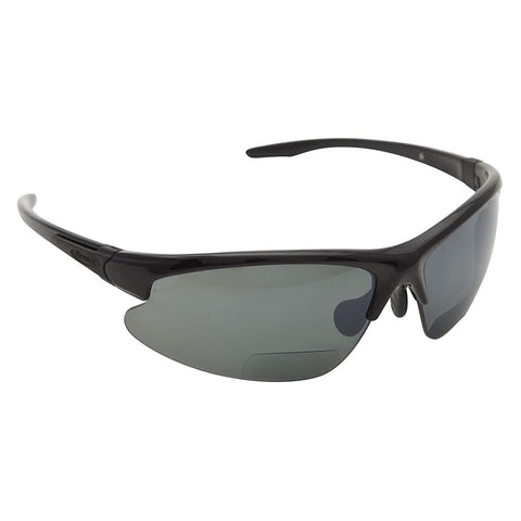 Snowbee Spectre Magnifier Sunglasses - Black - Smoke Lens