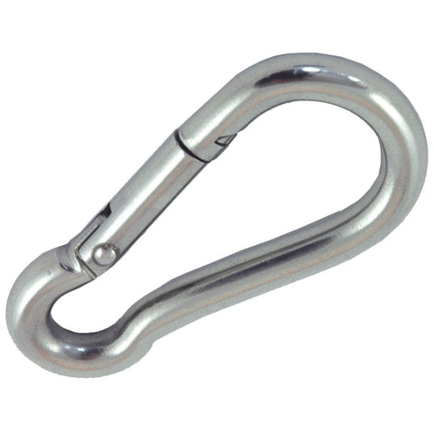 Proboat Stainless Steel Swivel Eye Boat Snap Hook 82mm