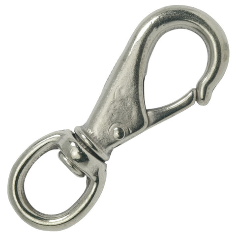 Talamex Swivel Eye Bolt Snap Silver