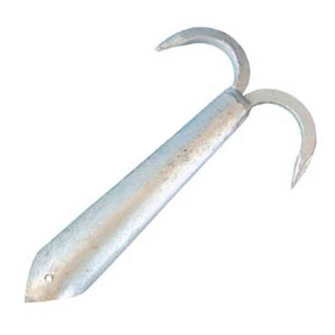 AG Galvanised Steel Boat Hook Single (266mm L / 38mm ID