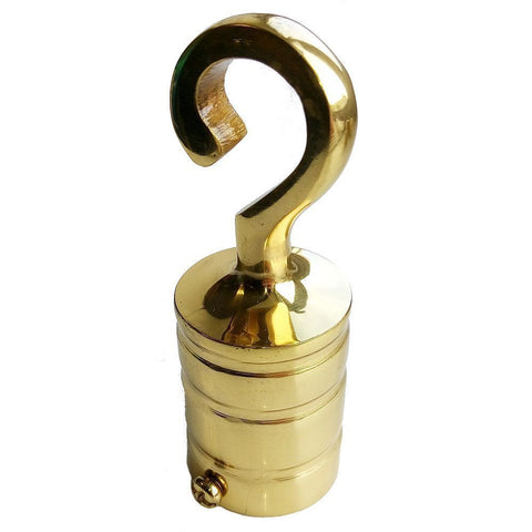 Rope Bannister Brass Bracket Barrier Rope Fitting for 24mm Rope