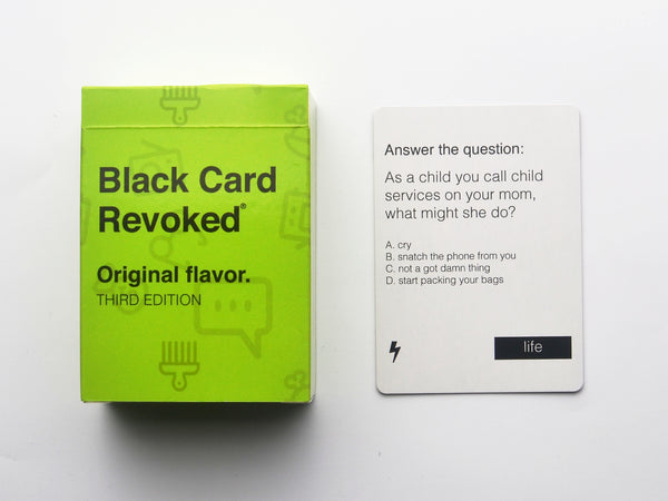 Black Card Revoked - Third Edition - Cards For All People