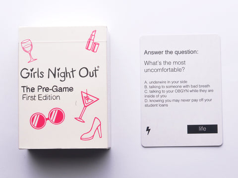 Girls Night Card Game