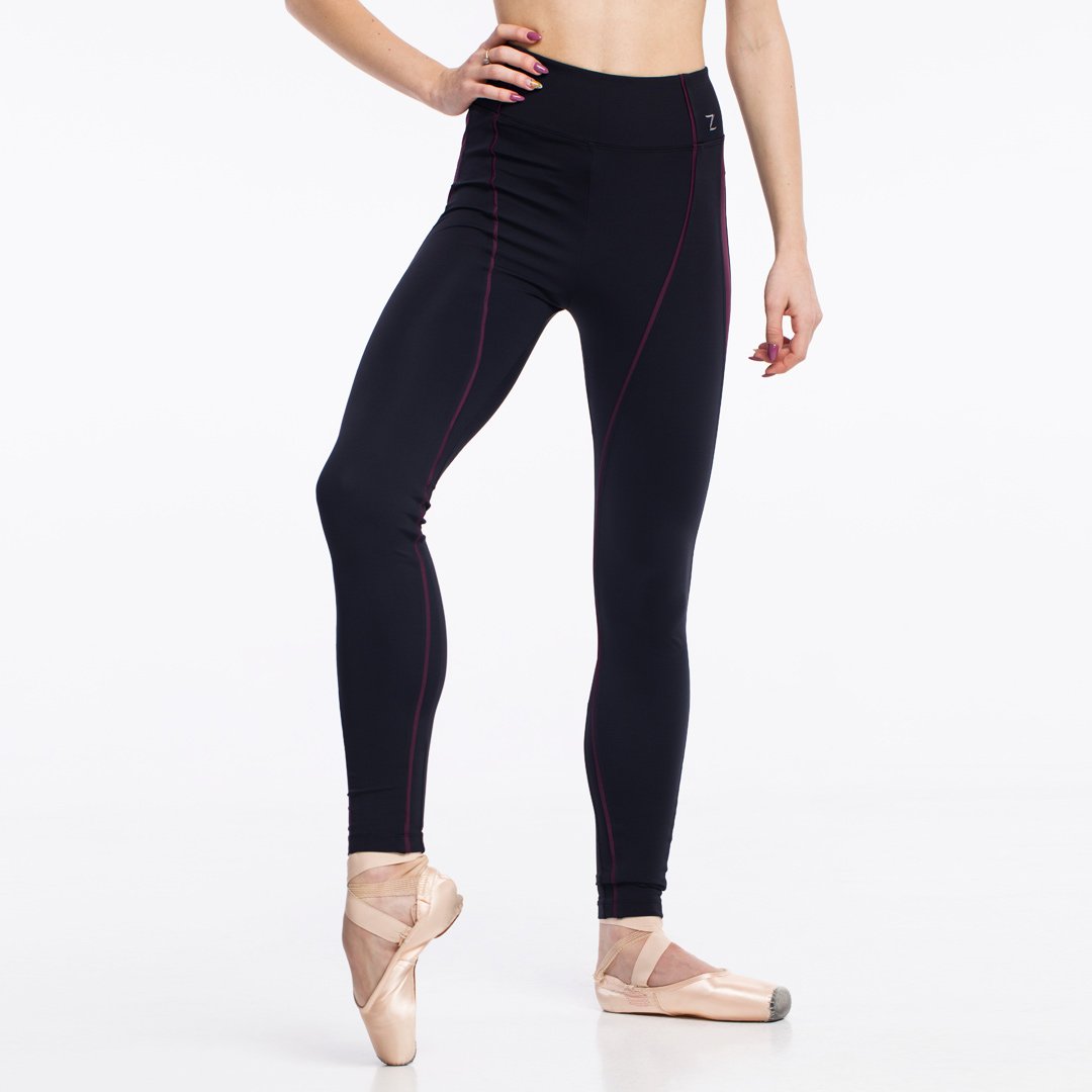 Criss-Cross Back Accent Leggings — LECCE