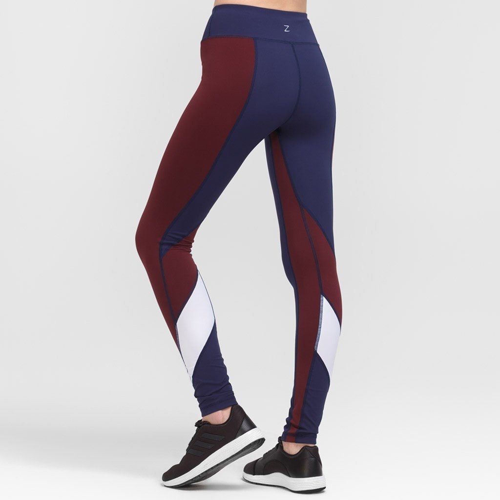 Buy Wine Leggings for Women by Svrnaa Online