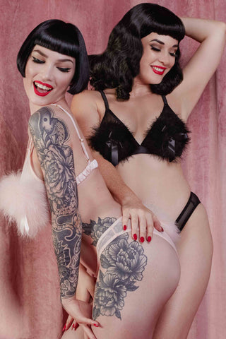 Pin Up Panty Porn - Bettie Page Lingerie | Vintage & Pin Up Underwear | Playful Promises