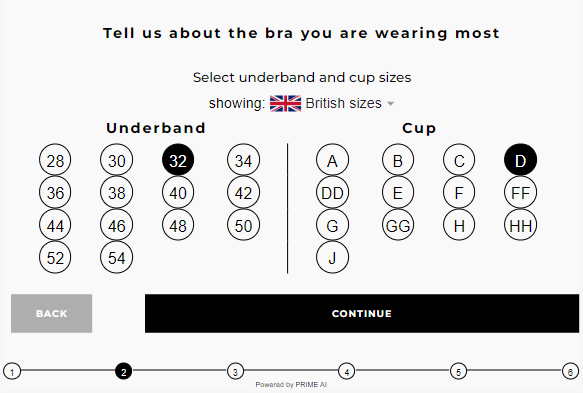help find your bra size