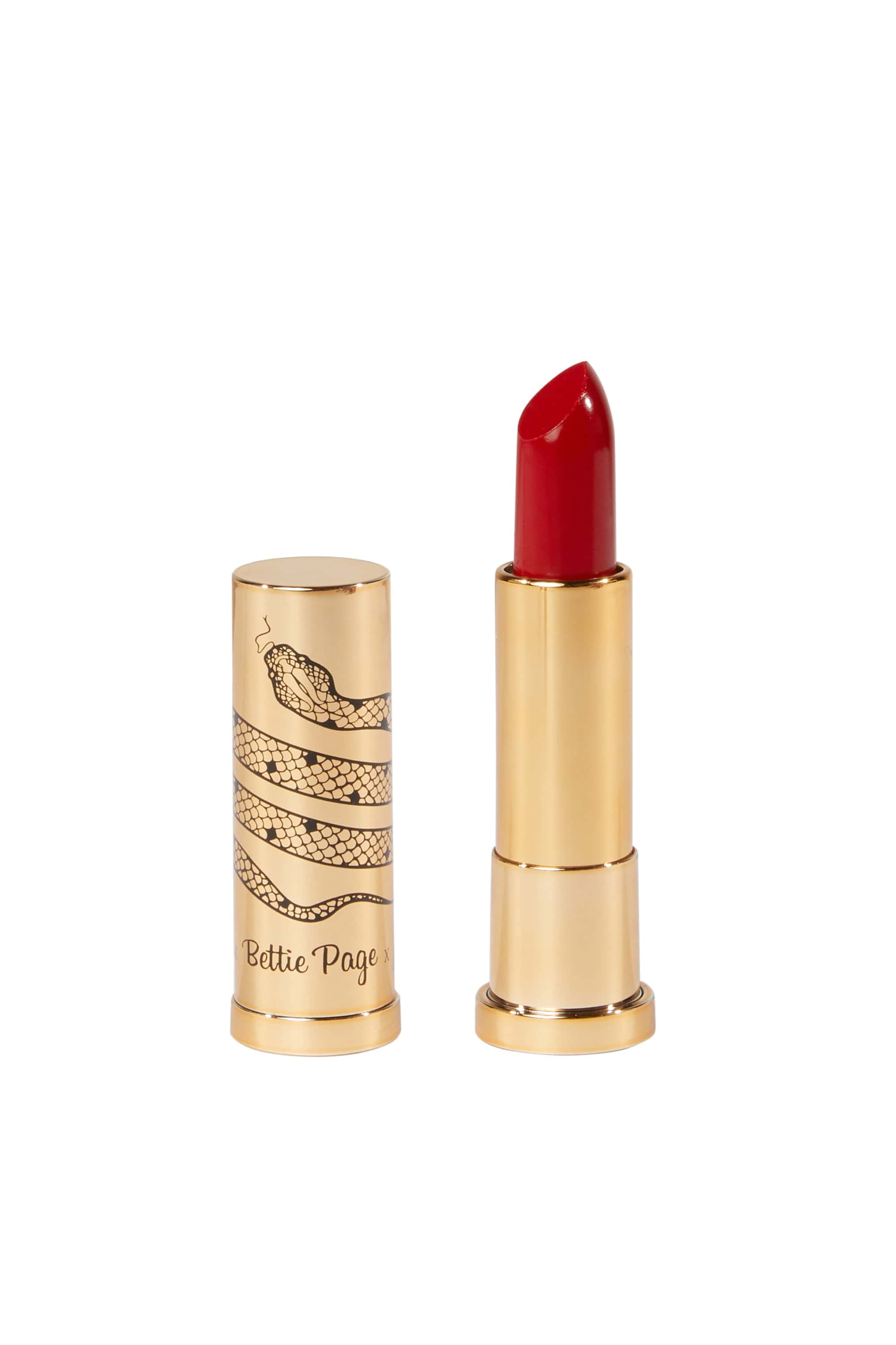 Bright Red Notorious Moisturising High Pigment Satin Lipstick One Size