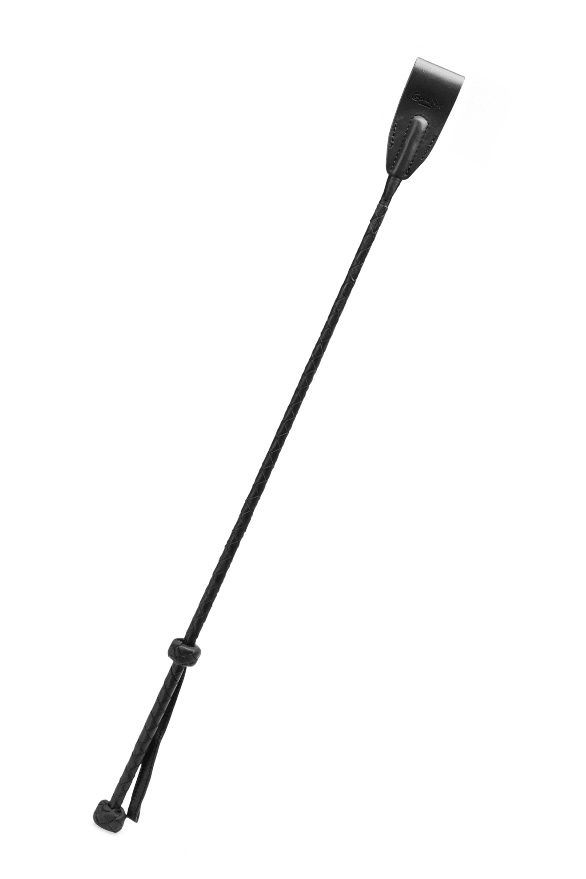 Black Leather Riding Crop