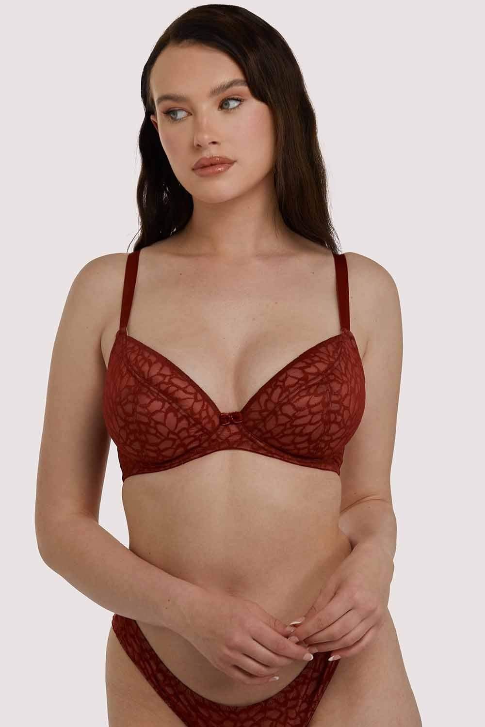 Love Me Lace Plunge Bra