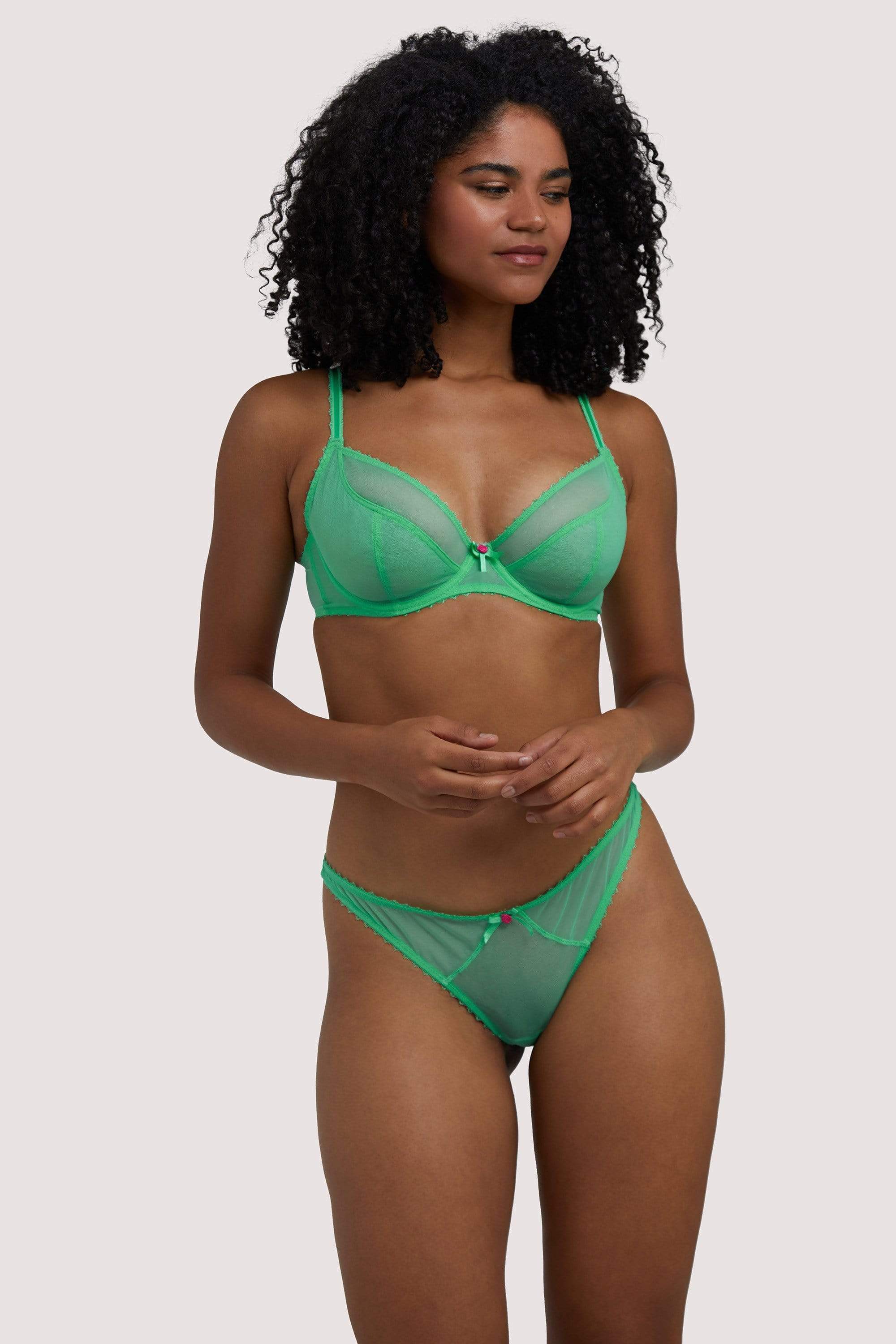 Grace Mint Thong