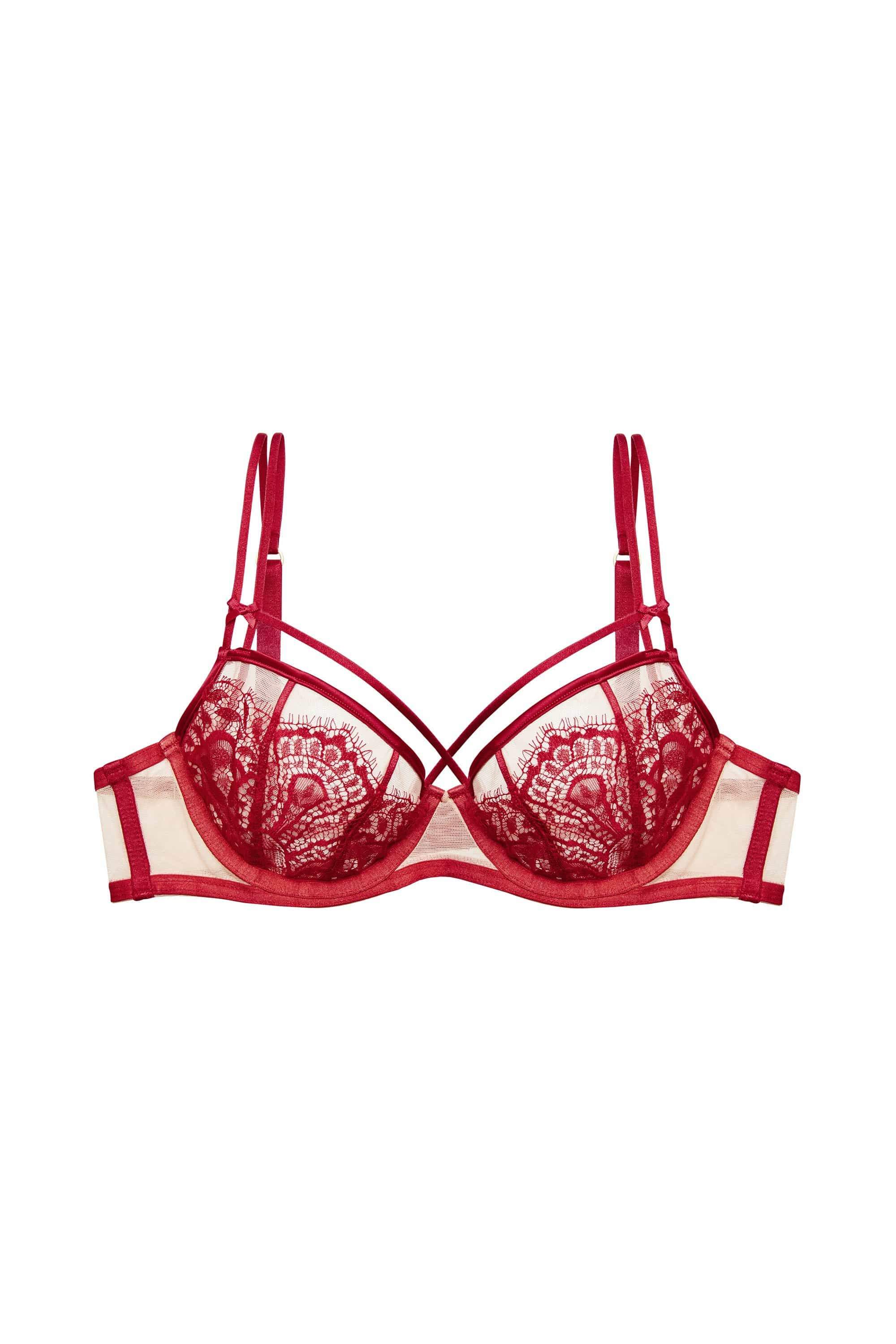 Playful Promises | Dita Von Teese Maestra Red Bra | Red Lingerie