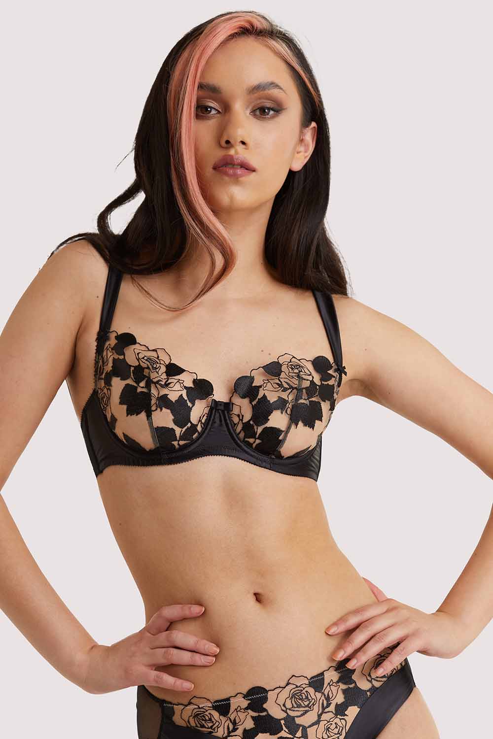 Rosabelle Black Bra