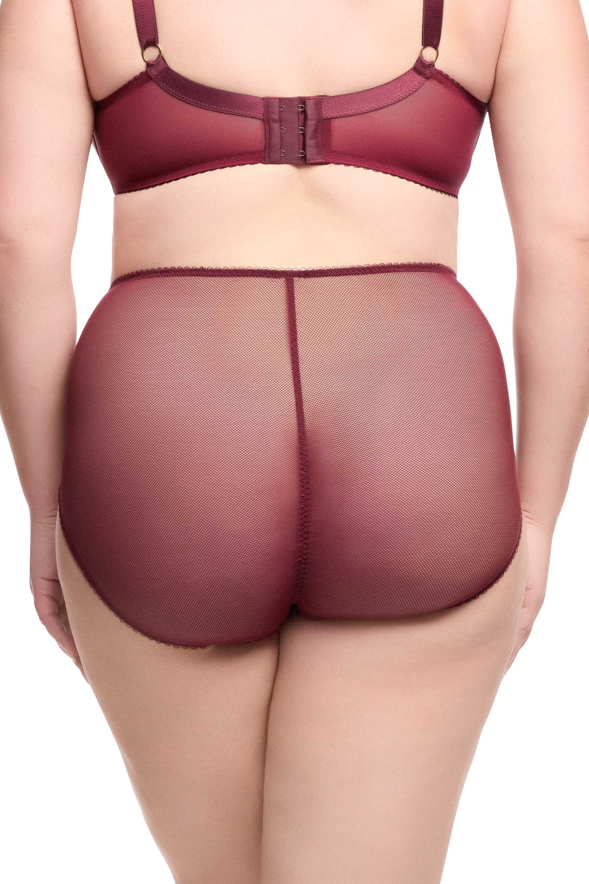 Star Lift Plum High Waisted Brief