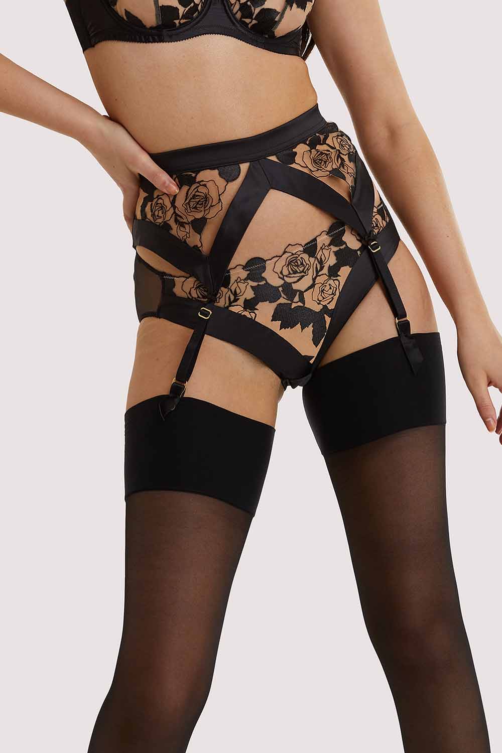 Rosabelle Black Suspender