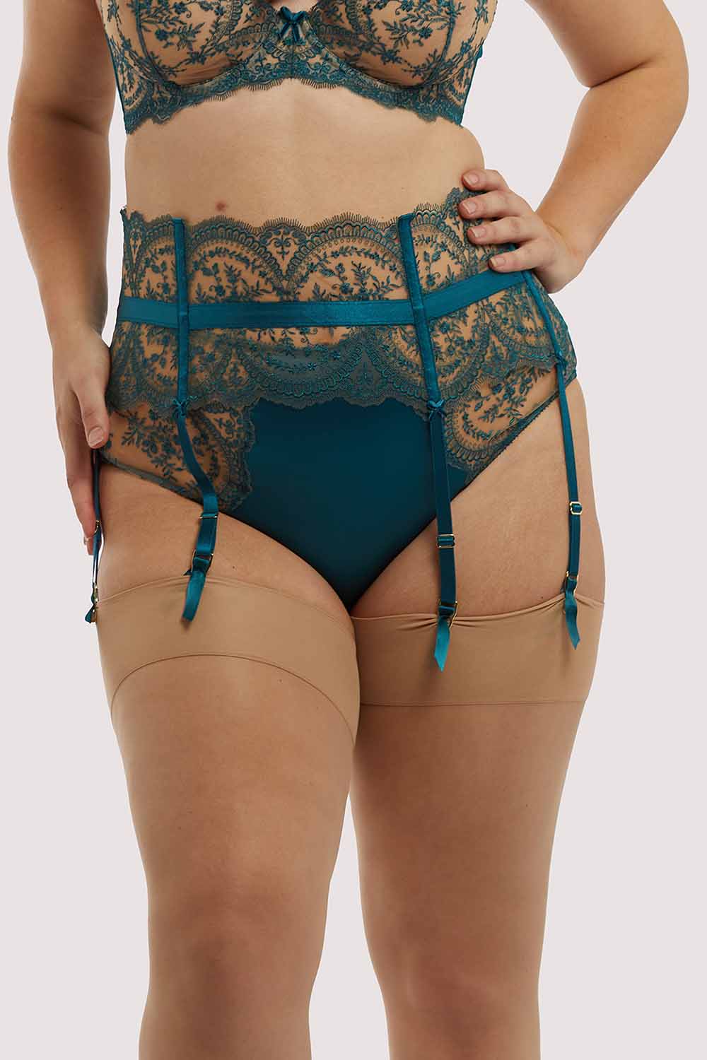 Severine Shady Spruce Curve Suspender