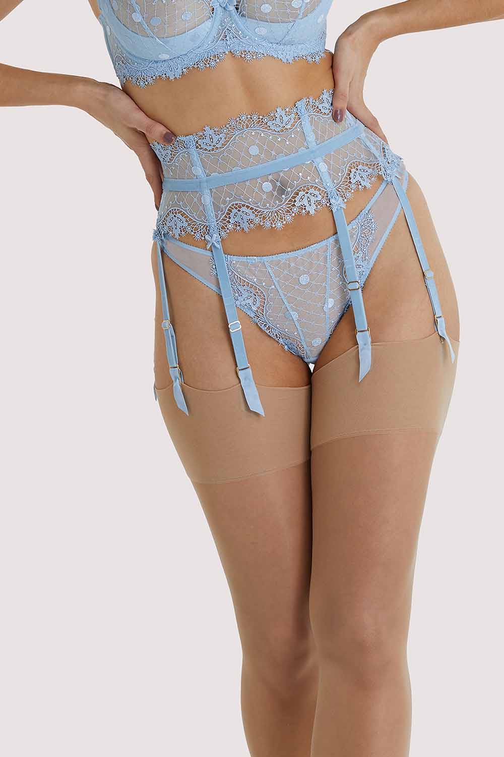 Vedette Ice Blue Suspender