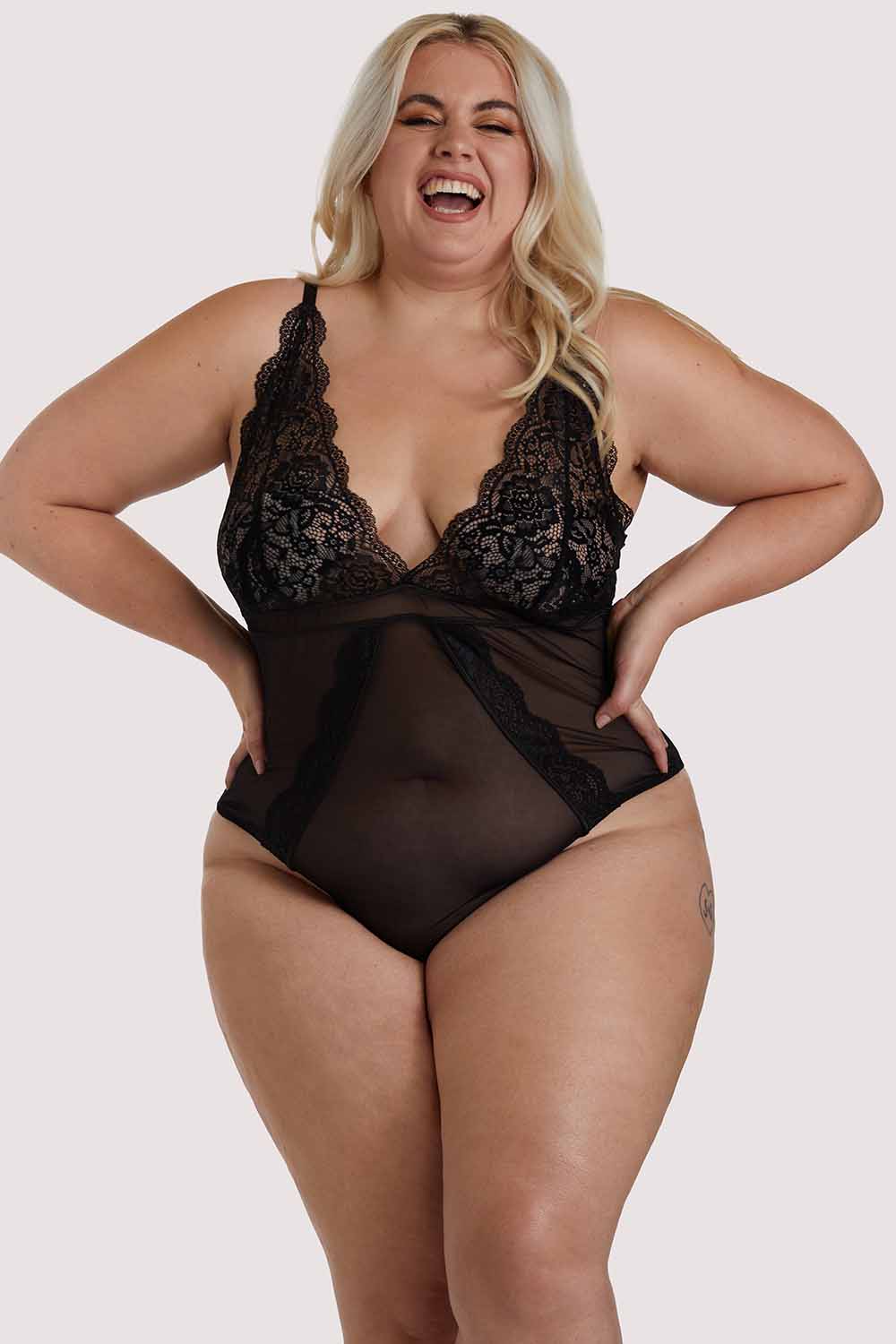 Tinar Black Lace Body