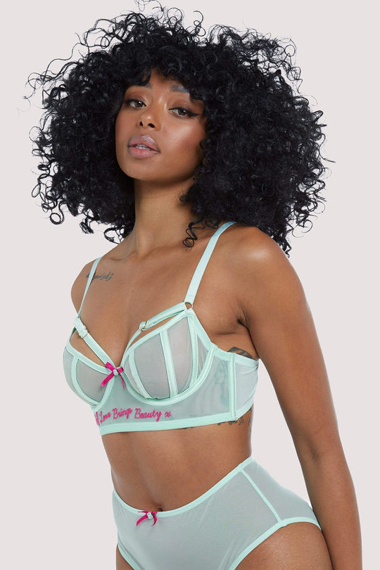 x PP Nahli Longline Lime Bra