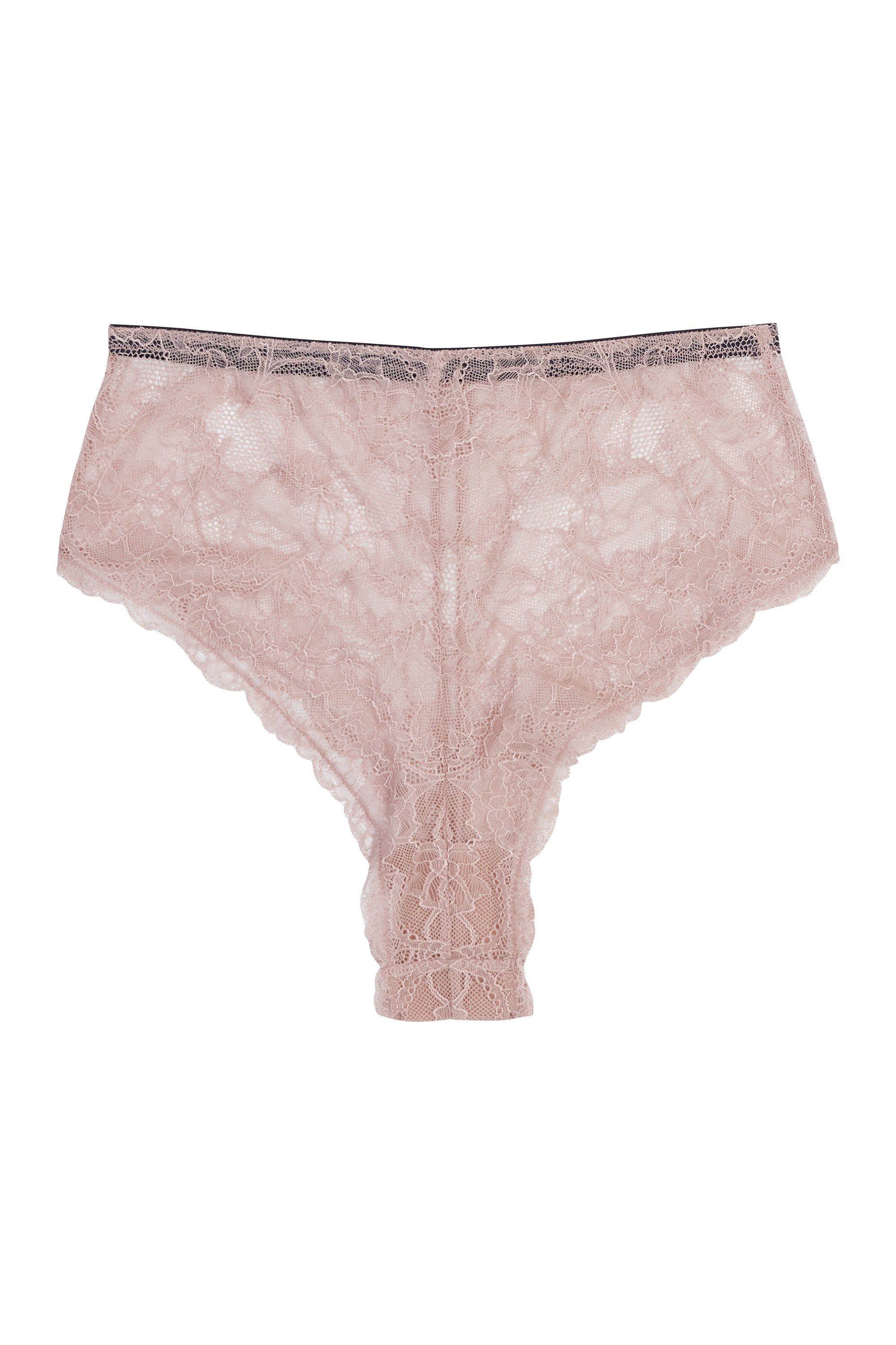 Celestina Pink High Waist Curve Brief