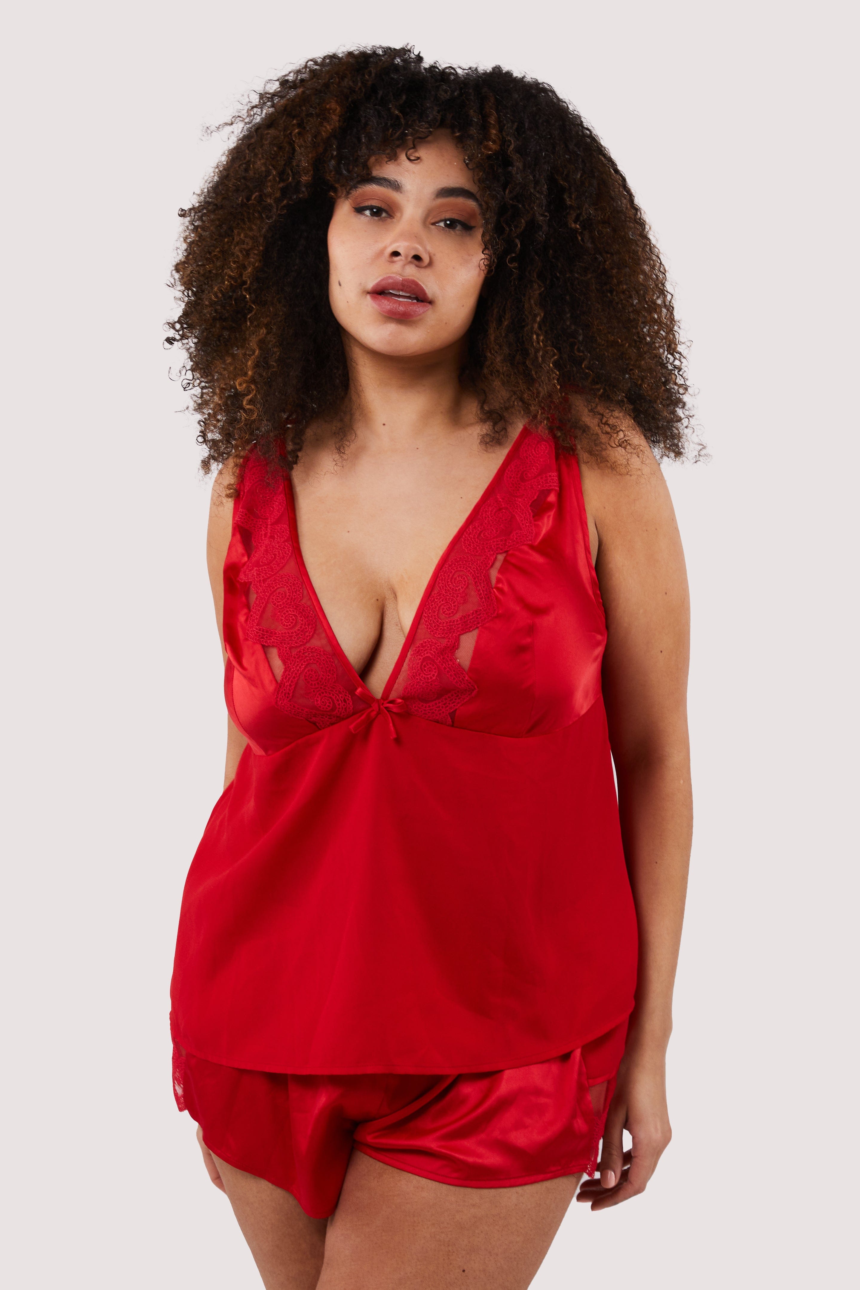 Maia Red Lace Bralette