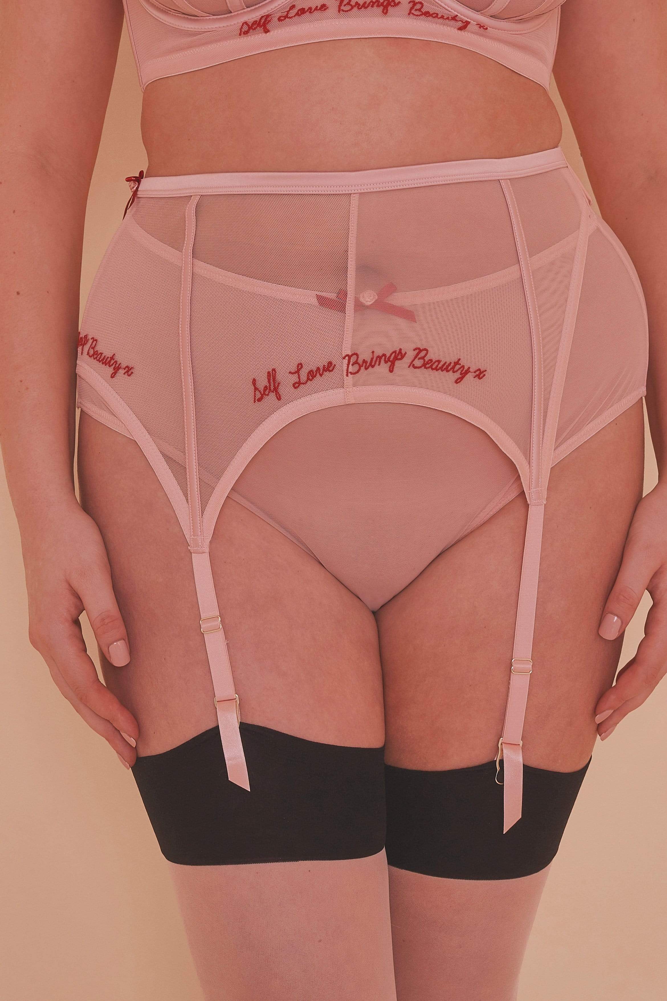 Felicity Self Love Suspender Belt Curve