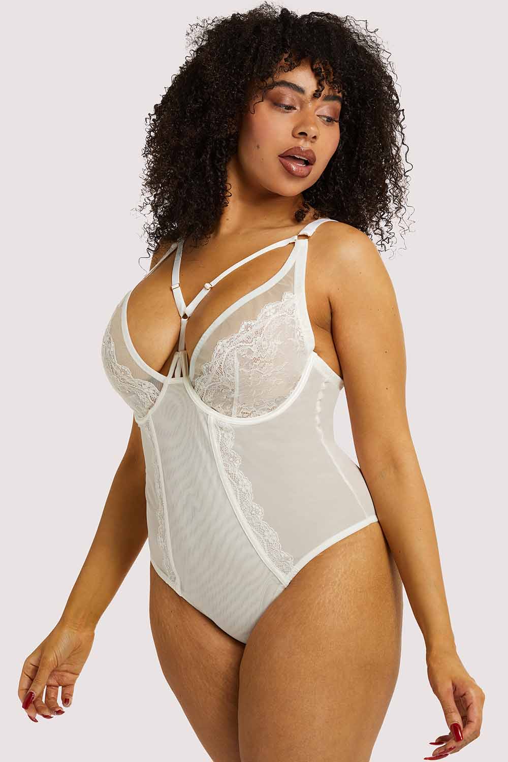 White Leslie Bodysuit