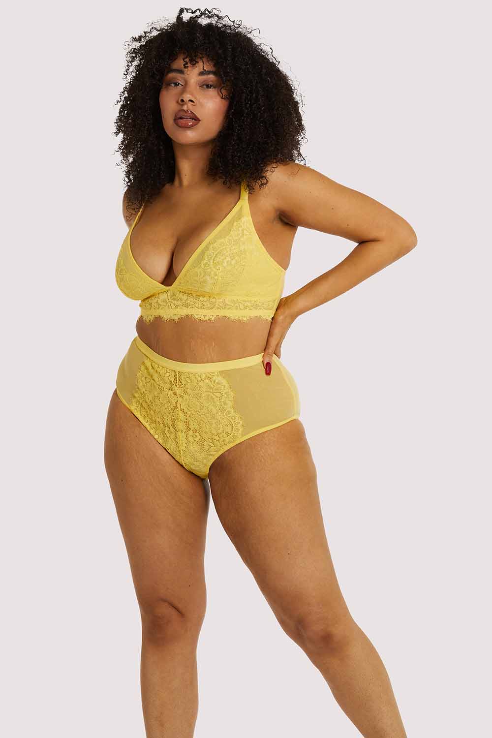 Bella Lemon Soft Cup Bra