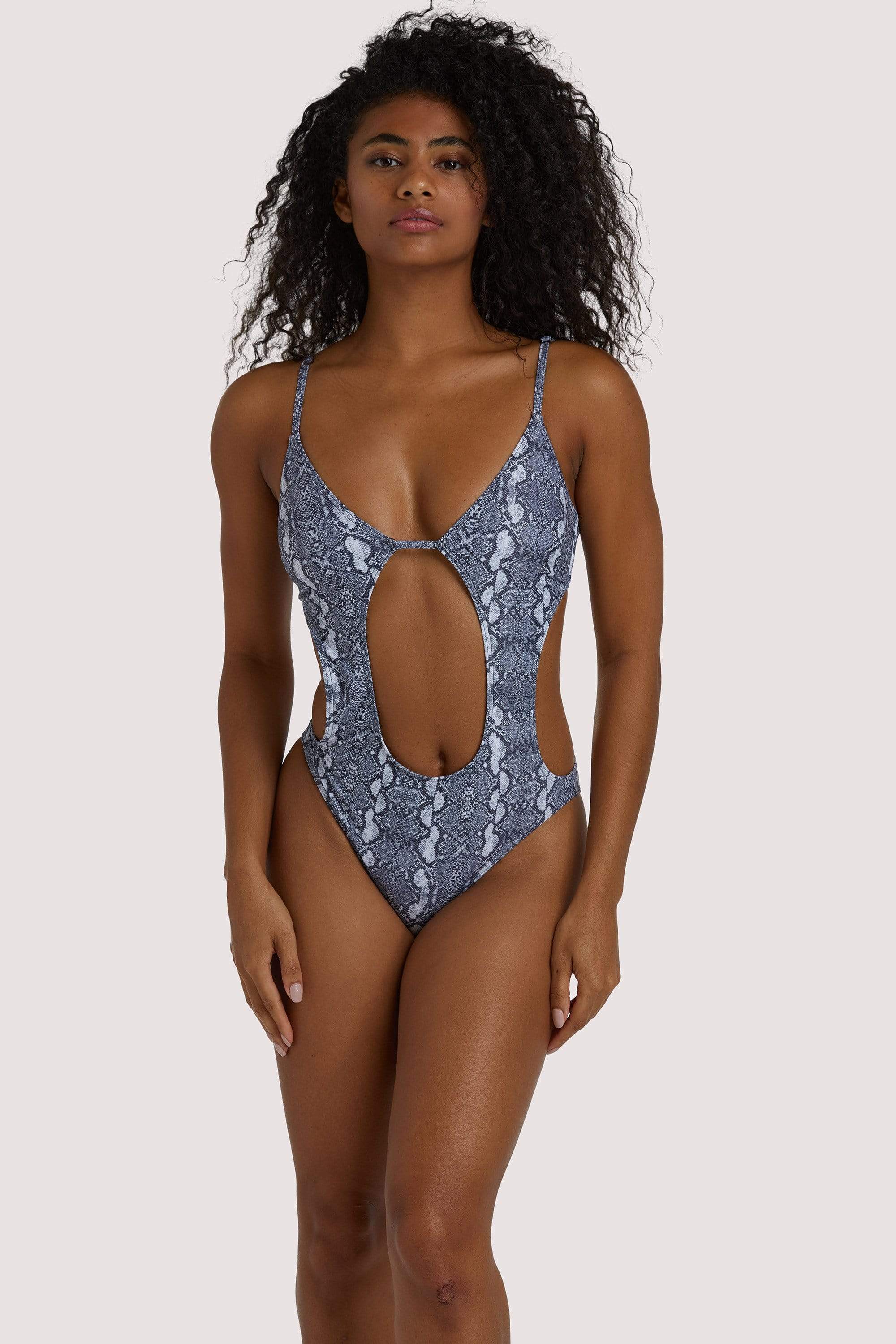 Snake Print Swimsuit