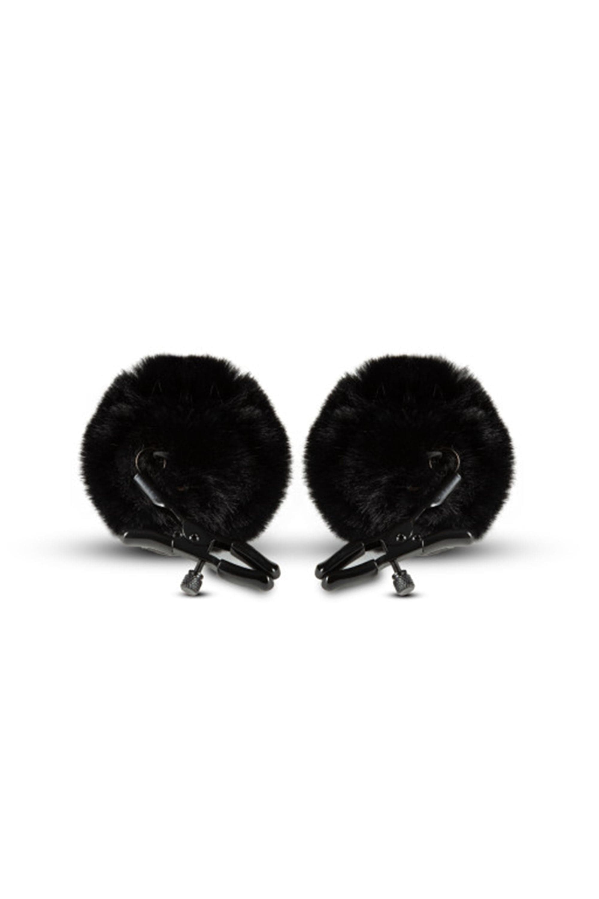 Noir Black Pom Adjustable Nipple Clamps