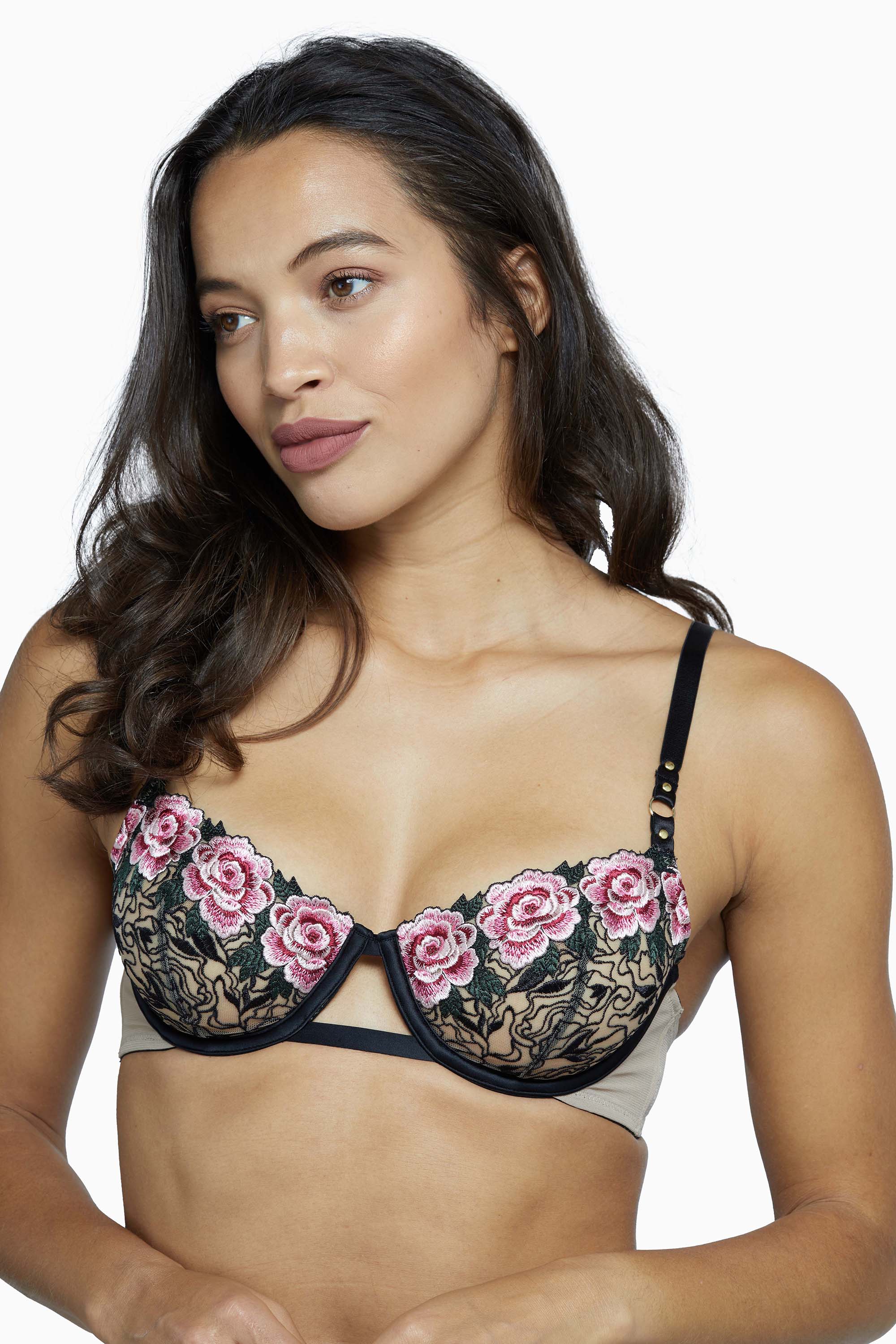 Katy Rose Embroidered Bra