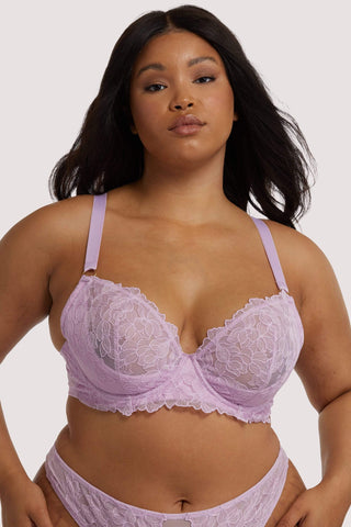 Anaise Red Quarter Cup Bra