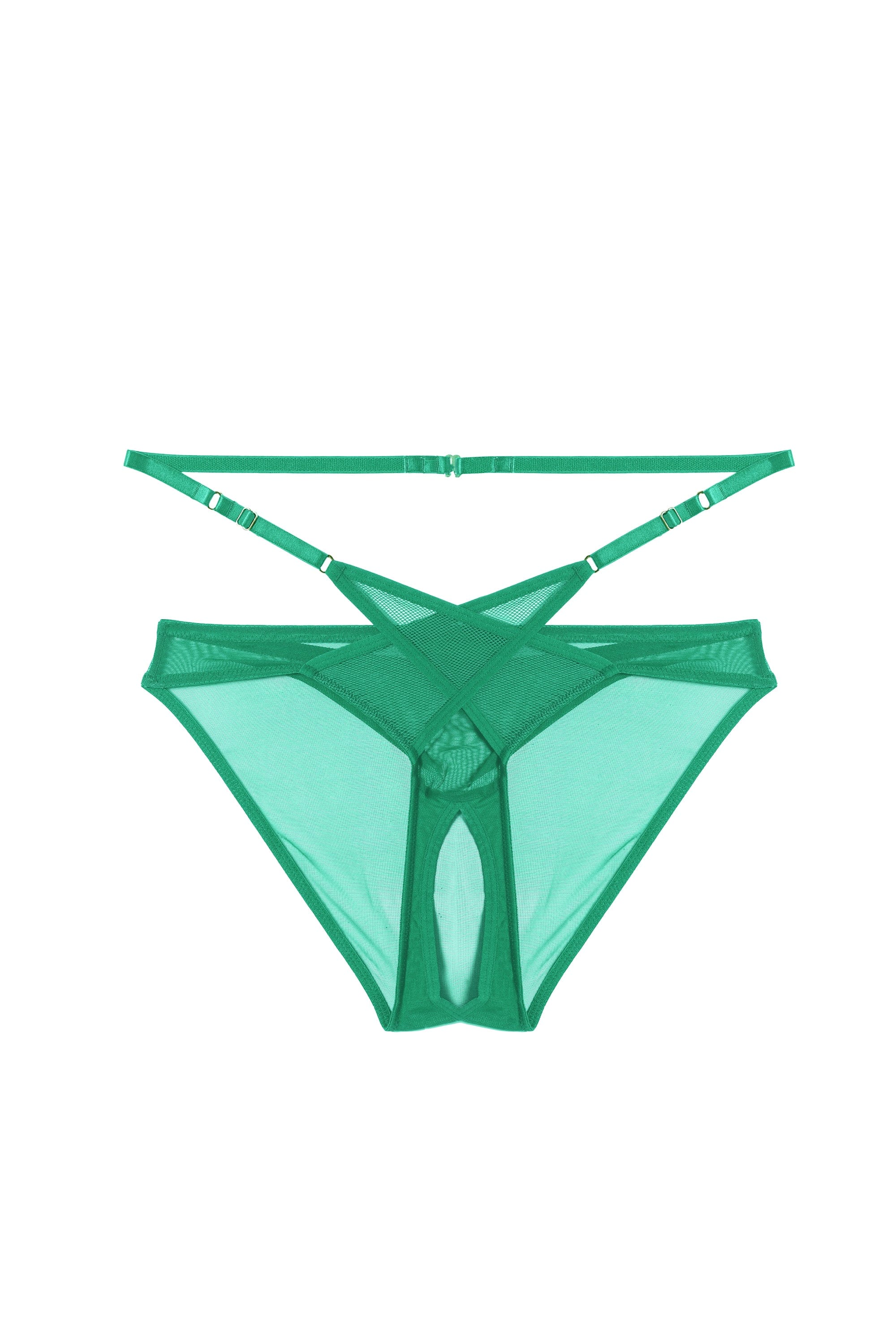 Eddie Green Crossover Wrap Crotchless Brazilian Brief