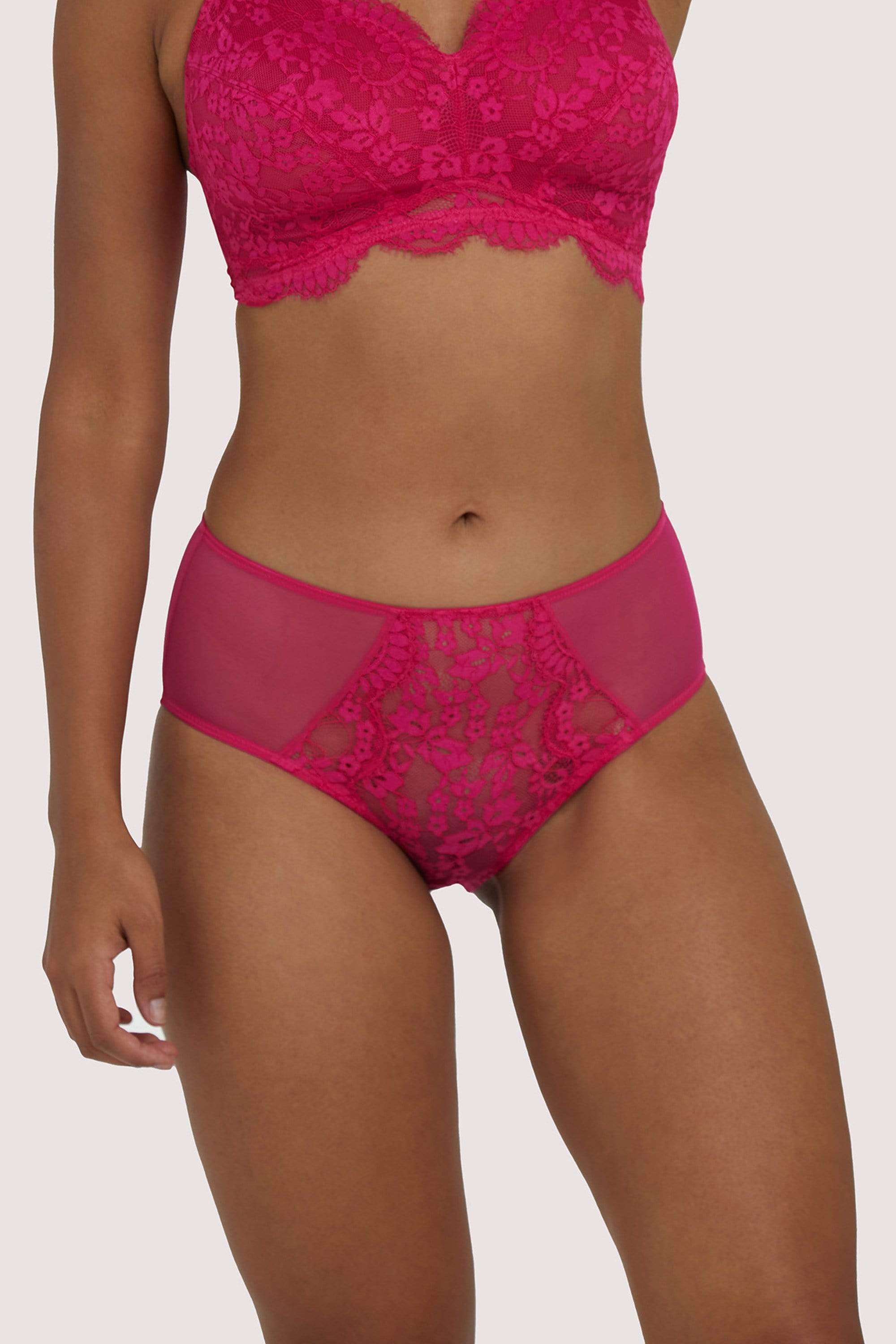 Emma Pink Highwaist Brief