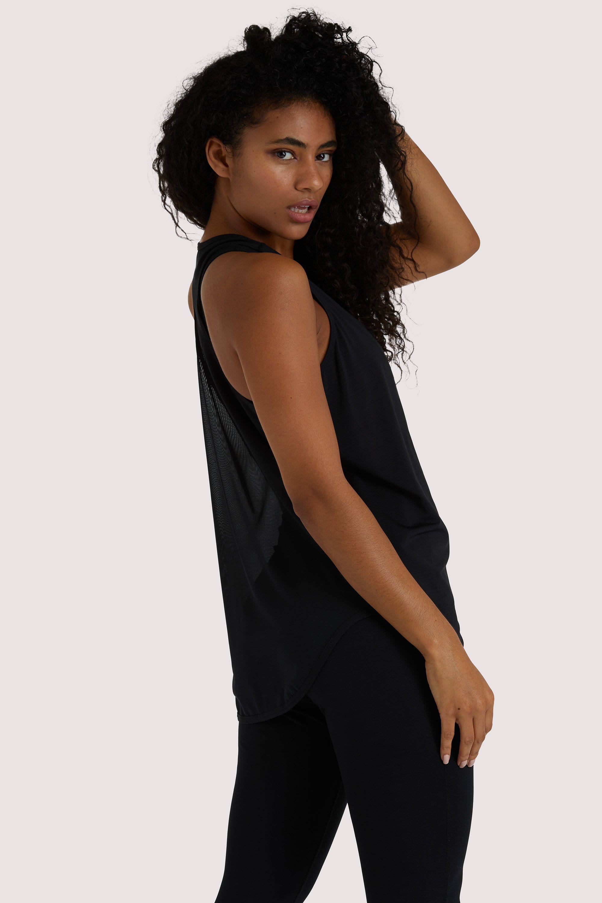 Black Jersey Vest