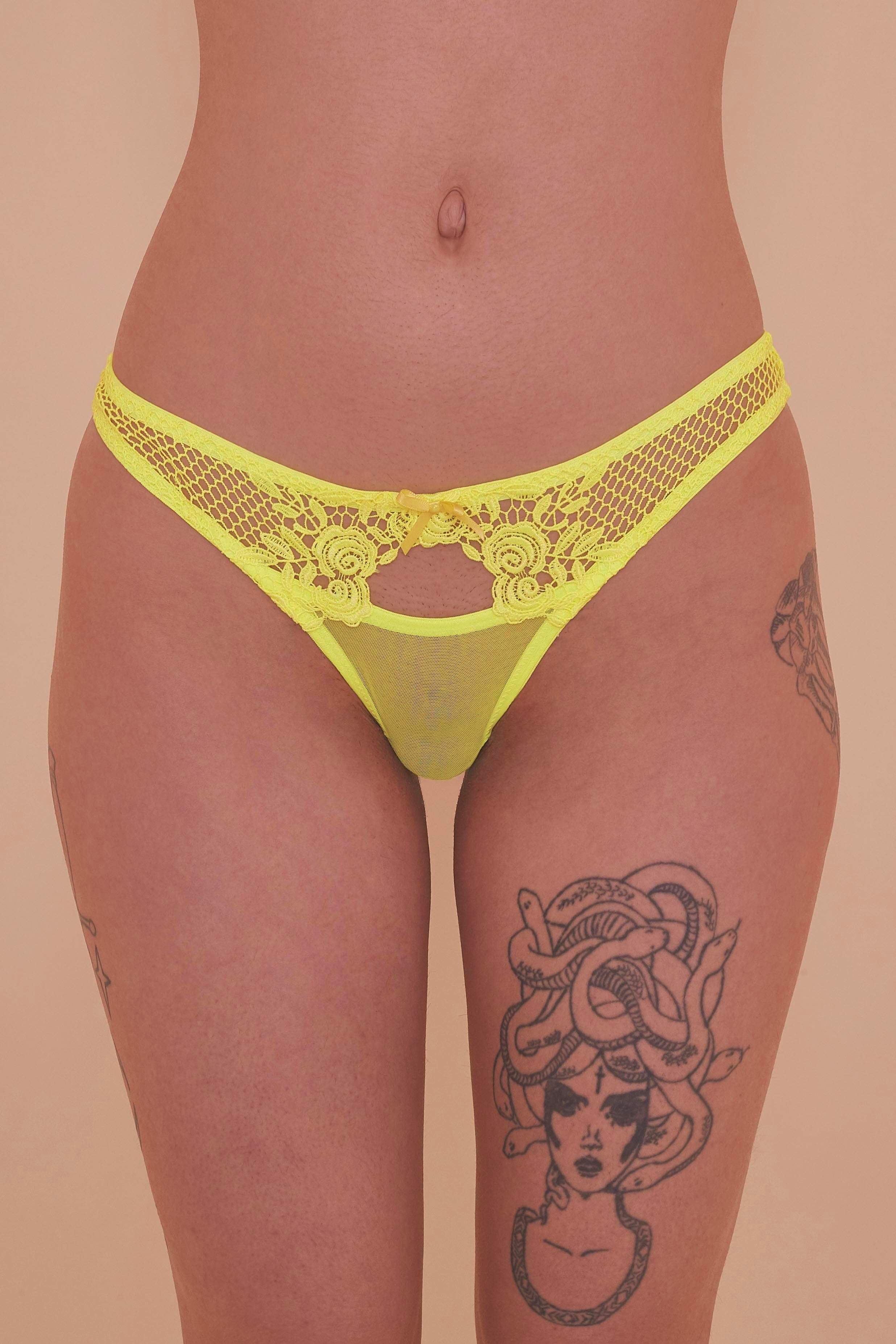 Xena Neon Rose Brief