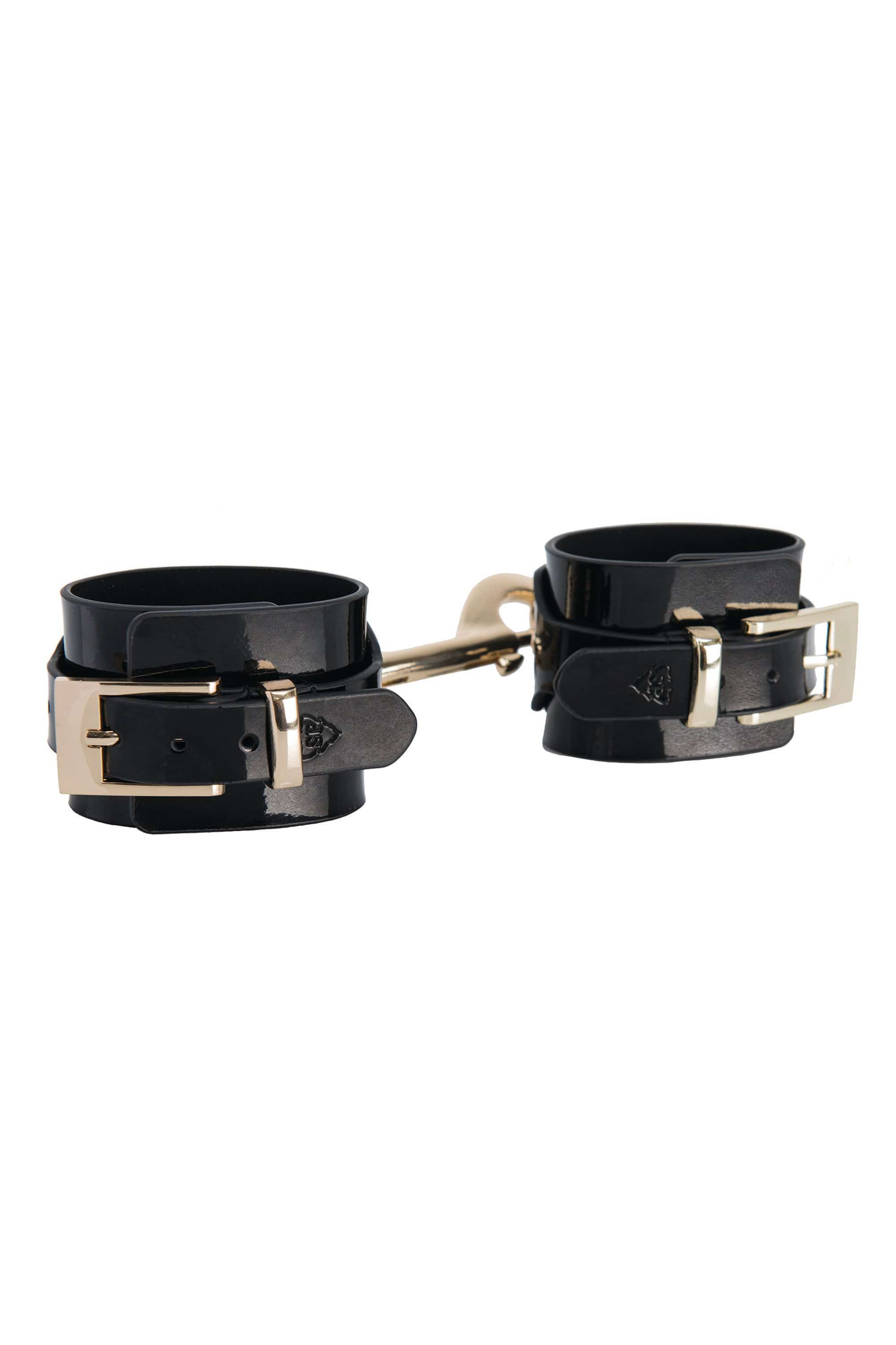 Dahlia Patent Leather Handcuffs