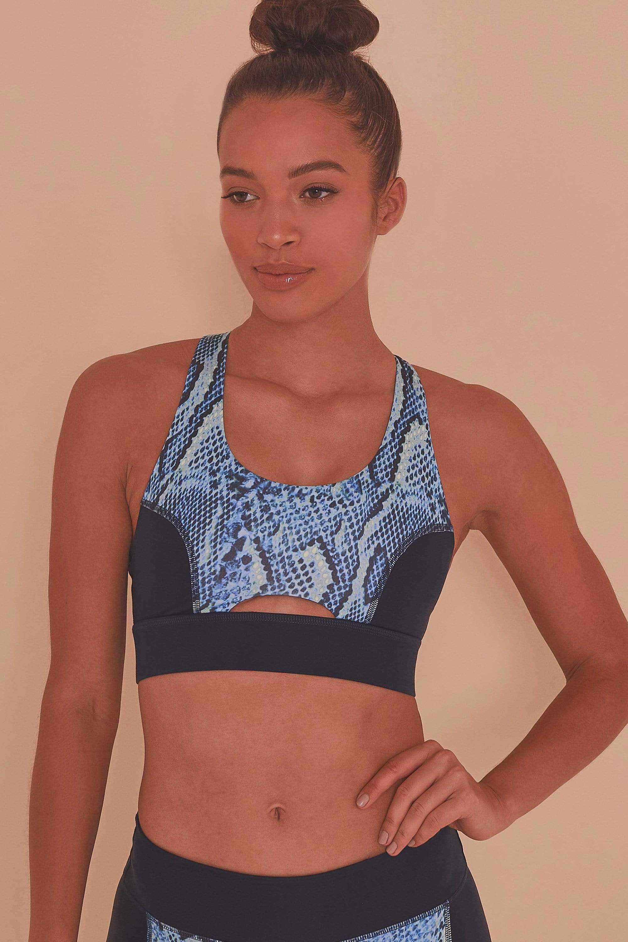 Wolf & Whistle Cross Back Bra Snake