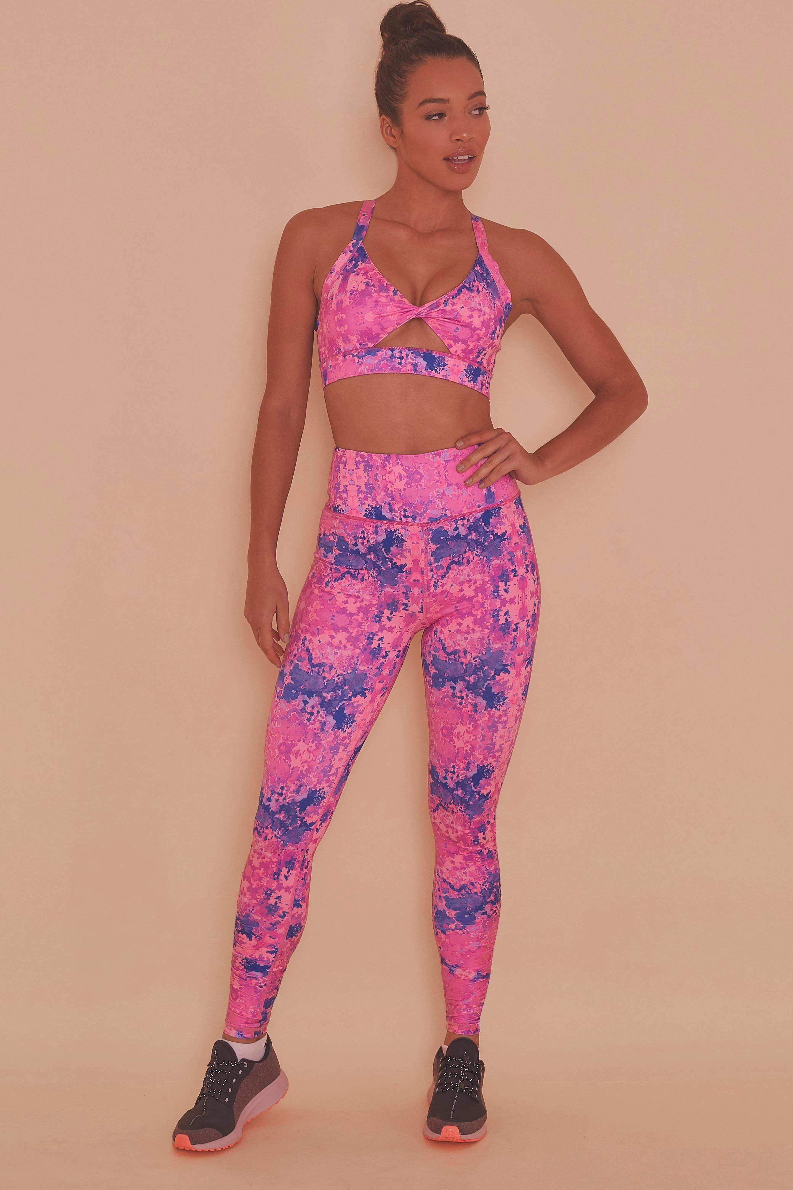 Pink Marble Leggings