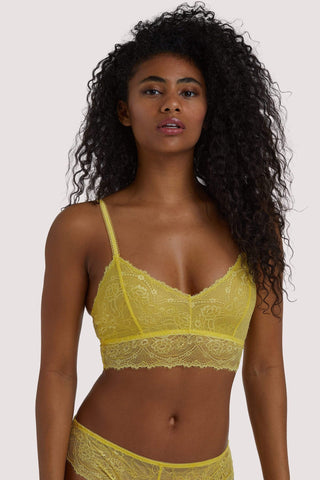 Ariana Yellow Everyday Plunge Bra – Playful Promises Australia