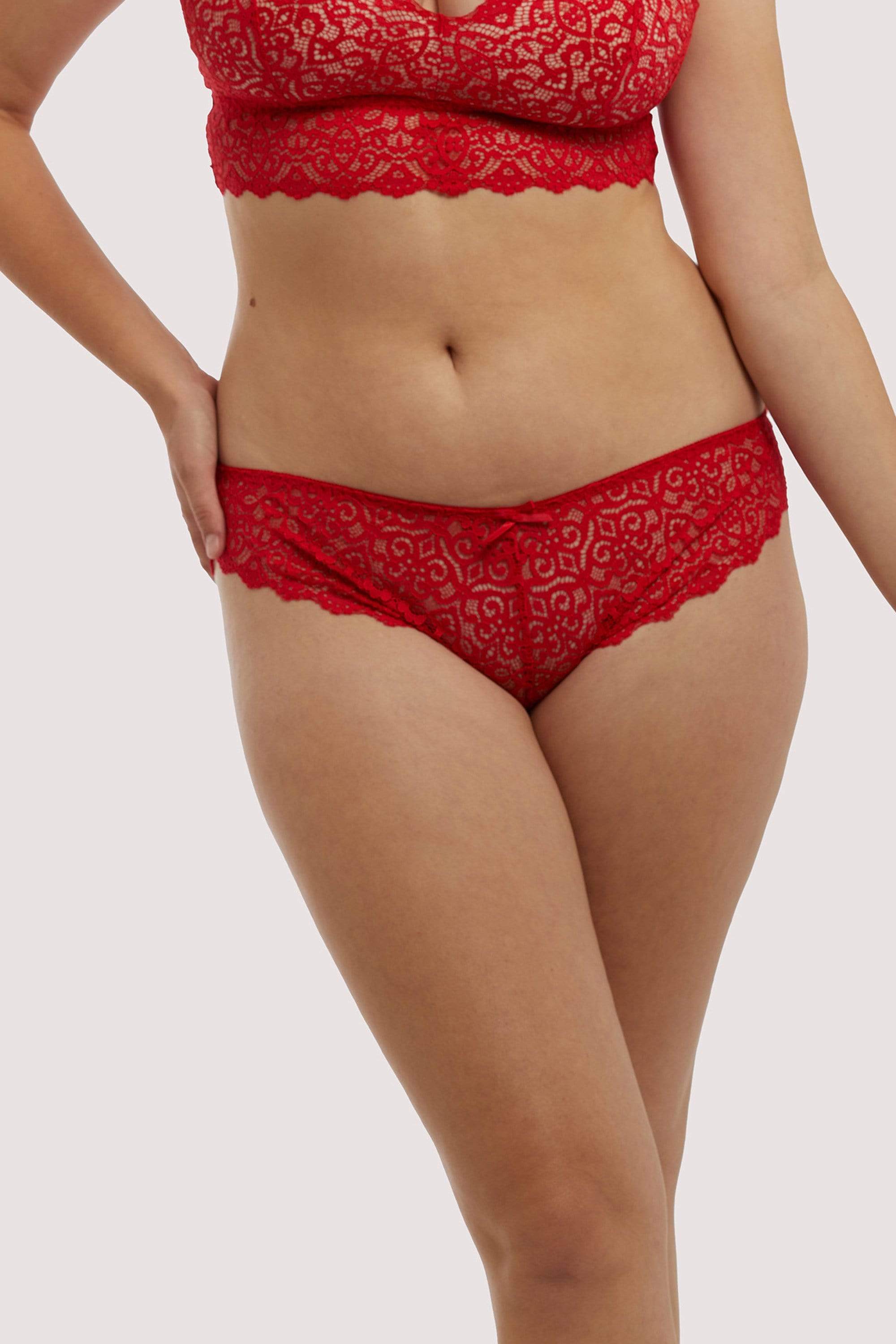 Ariana Red Everyday Lace Brief